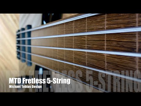 MTD Beast 5 String Fretless Active Bartolini image 16