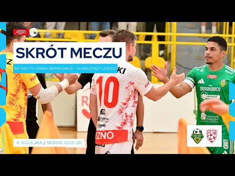 We-Met FC Gmina Sierakowice - GI Malepszy Leszno 4:3 | SKRÓT | 4. kolejka (2025/26)