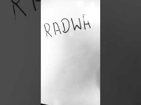RADWA name logo 😱🥰 comment your name's #namelogo #viral #shorts