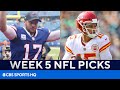 Week 5 NFL Picks: Rams at Seahawks, Bills at Chiefs, & MORE | CBS Sports HQ