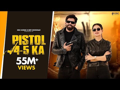 Pistol 4 5 Ka (Official Video) Masoom Sharma | Shivani Yadav | New Haryanvi Songs Haryanavi 2025