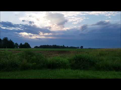 15 Minute Quiet Meditation Inspirational View   Soft Music   Rolling Clouds   Sun shining through