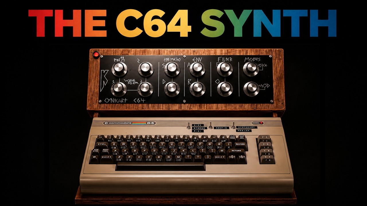 The Commodore 64 Synthesizer - Ep.7 IT'S FINISHED!!
