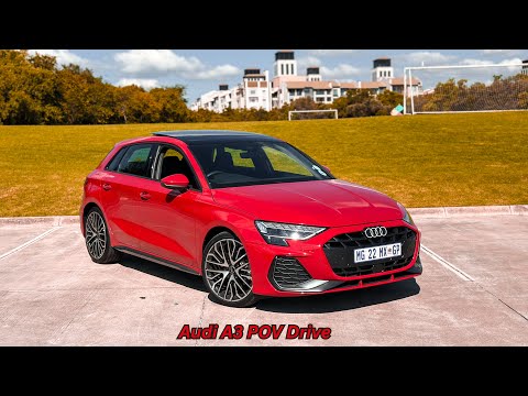 POV Drive: New AUDI A3 S-Line Sportback | 110KW(150HP) & 250NM | 4K |