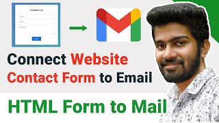 HTML Form to Mail | Contact form to email the fastest way | contact page with php mail
