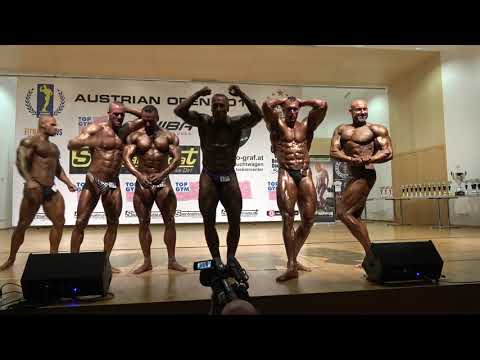 Posedown - Men Class 1 - NABBA - Austria Open 2019