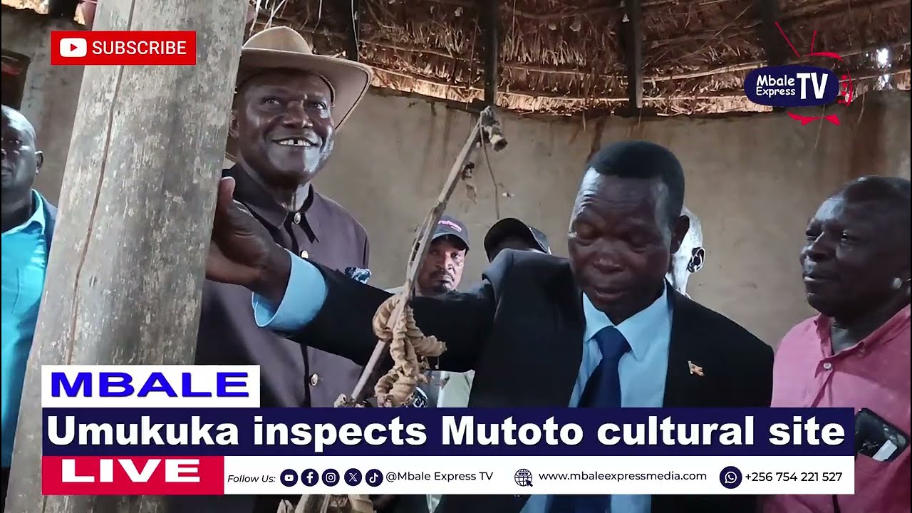 Umukuuka inspects circumcision house in Mutoto 