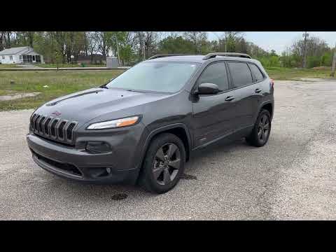 2016 Jeep Cherokee Latitude 75th Anniversary Edition Sunroof