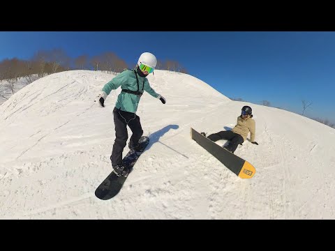 Spring Snowboarding at Lotte Arai Resort in Japan 2023! Plus Joes first time snowboarding