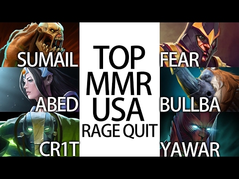 Top MMR US Sumail Dota Carry Lifestealer make Yawar RAGE QUIT - Otis Gonzalez