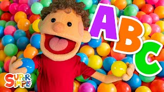 Learn the ABCs with the Super Duper Ball Pit | Alphabets for kids