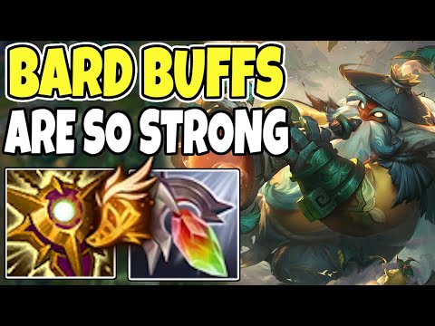 Challenger BARD shows off new BARD BUFFS | Bard Support | 13.18 - League of Legends