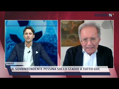2022-05-07 FIRENZE - IL SOVRINTENDENTE PESSINA SULLO STADIO A TUTTO GOL