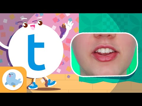 Phonics for Kids 🗣 The /t/ Sound 🍅  Phonics in English 🛴