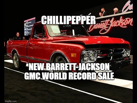 Barrett Jackson New Orleans 2023 part 2, Chillipepper breaks an auction world record