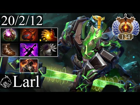 TSpirit.Larl - Earth Spirit | Midlane Gameplay Dota 2 Patch 7.34c