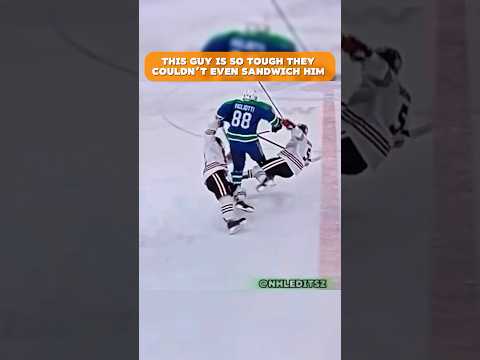 This is the toughest hockey player ever 😂 #hockey #nhl #sports #shorts