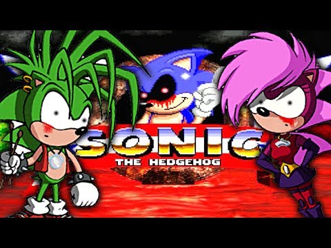 SONIC.EXE HAS NOW GONE AFTER SONIC'S BROTHER & SISTER!! Round666.exe
