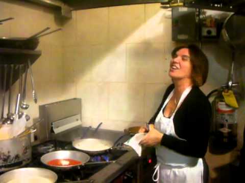 Excursão pela cozinha Antica Osteria de Brampton Ontário