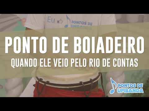 Capa do vídeo: Quando ele vem pelo rio de contas