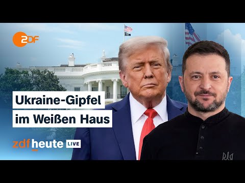 Live: Selenskyj bei Trump – Das wollen Kiew und seine Verbündeten erreichen | ZDFheute live