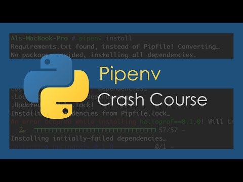 Pipenv Crash Course