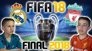CHAMPIONS LEAGUE FINAL 2018 | REAL MADRID VS LIVERPOOL | FIFA 18 SCORE PREDICTOR!