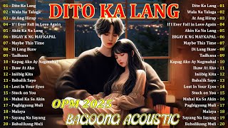 Download lagu Dito Ka Lang 💖Bagong Acoustic OPM 2025 - Sarah Geronimo, Angeline Quinto, Klarisse, Morissette Amon mp3