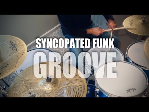 Syncopated Funk Groove - Throwback Drums Studio