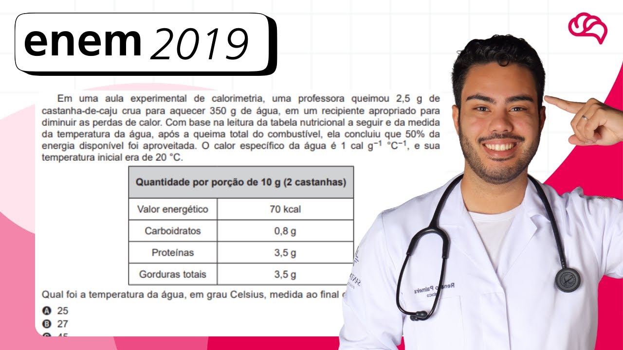 Resolução em Vídeo — Questão 117 ENEM 2019