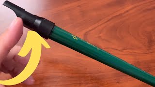 Video thumbnail for Clarke Sweetone pennywhistle tinwhistle Key of D review by Questions and Reviews