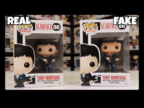 Funko Pop Legit Guide "Real Vs Fake": TONY MONTANA #86 – SCARFACE