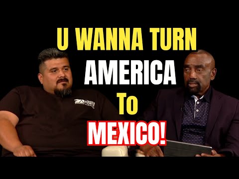 ILLEGAL Aliens Need To Go BACK To Their COUNTRY.  Jesse Lee Peterson INTENSE Debate MEXICAN Activist