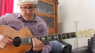 When Your Way Gets Dark - Charley Patton - Bottleneck Blues Guitar