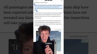 this poor woman 🧐 news cruise viral justice update