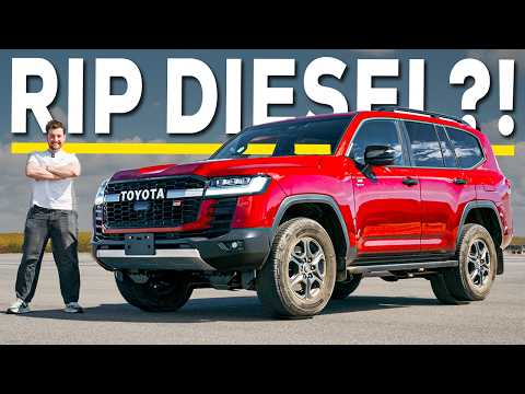 NEW Toyota Land Cruiser 300 Series HYBRID Review: RIP Diesel?!