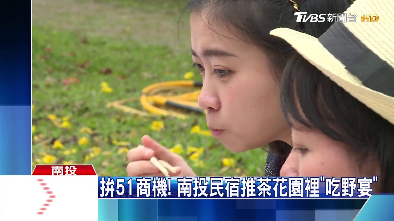 拚51商機! 南投民宿推茶花園裡「吃野宴」