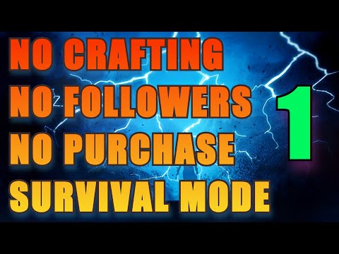 Skyrim No Crafting Lightning Mage Part 1 (Legendary Difficulty)