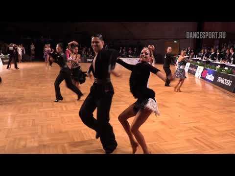Eugen Plotnikov - Sophie Schuetz GER | Cha Cha Cha | WDSF GrandSlam Latin | GOC 2018