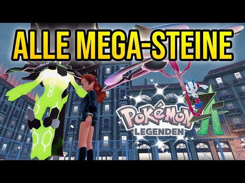 ALLE MEGA-STEINE in Pokémon Legenden: Z-A – Fundorte & Tipps