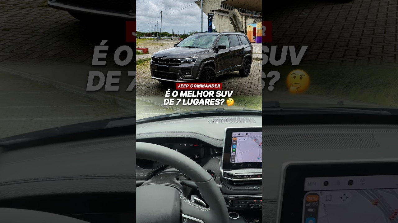 Quero saber a sua opinião. O Jeep Commander é o melhor SUV de 7 lugares?