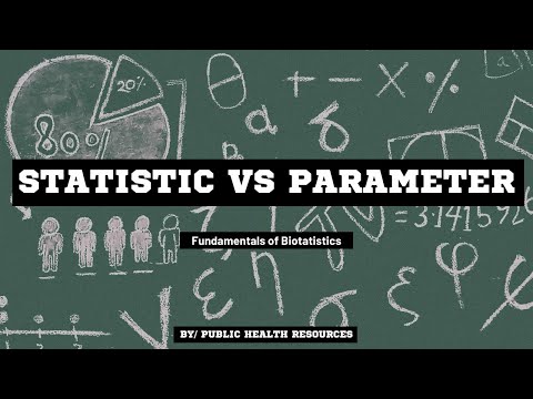 Statistic VS Parameter (Simply explained)