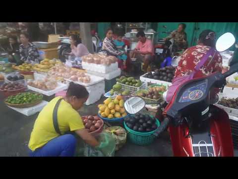 Toul Tompoung Market In The Evening And Wedding Party In The Morning Video