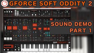 Video thumbnail for Gforce Software Oddity 2 Synthesizer (ARP Odyssey Emulation) Sound Demo Part 1 | SYNTH ANATOMY by SYNTH ANATOMY