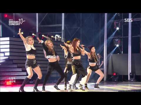 150531 4Minute - Intro & Crazy @Dream Concert 2015