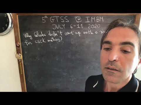 Simone Calamai - 1of8 - Constant Scalar Curvature Kähler metric (CscK) problem: A priori estimates