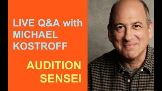 Performers! Live Q&A with Audition Sensei Michael Kostroff video