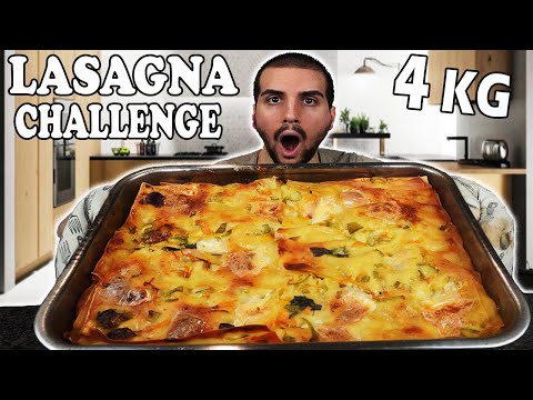 4 KG DI LASAGNA CHALLENGE | CHEAT DAY | MAN VS FOOD #FoodChallenge #Eats #Lasagna #Calorie #PakiEats