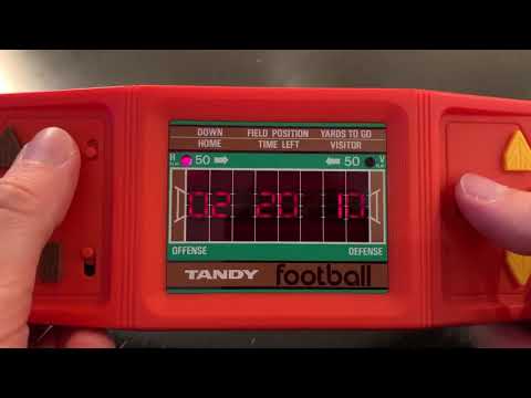 2-player football (Tandy, 1981)