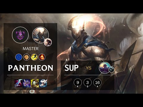 Pantheon Support vs Braum - EUW Master Patch 10.24